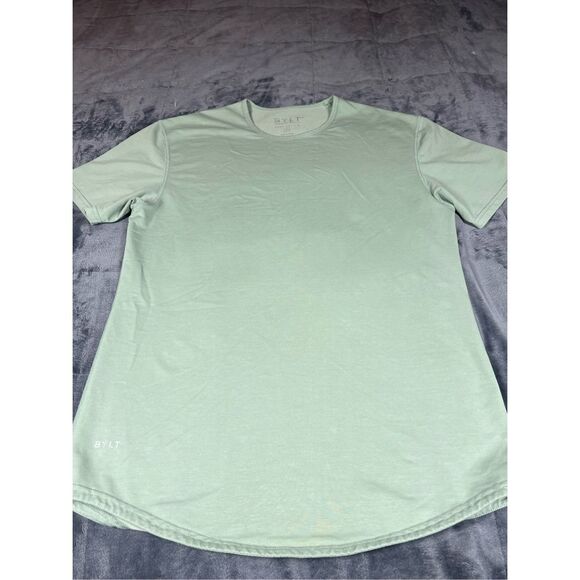 BYLT Drop Cut LUX Shirt‎ Mens L Crewneck Short Sleeve Performance - Picture 1 of 9